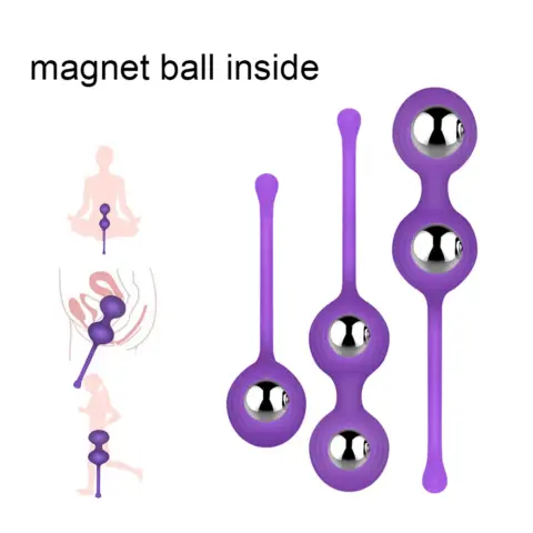 Vibrador de bola inteligente de silicona