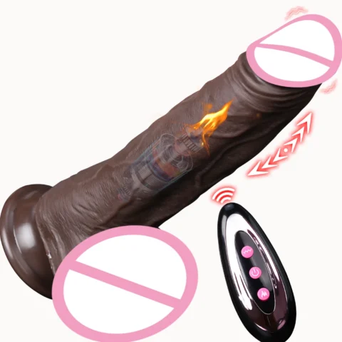 vibrador con movimiento de empuje con calefacción